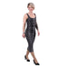Michael Kors Kleid aus Jacquard Schlangenmuster Damen XS