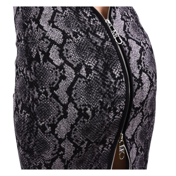 Michael Kors Kleid aus Jacquard Schlangenmuster Damen M