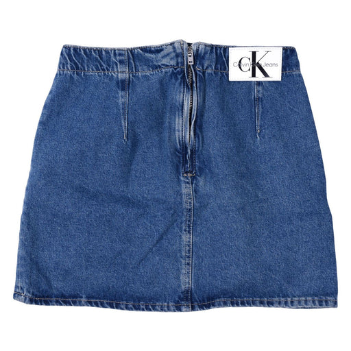 Produktbild Jeansrock - Calvin Klein Jeansrock Darted blau regular fit Damen 25