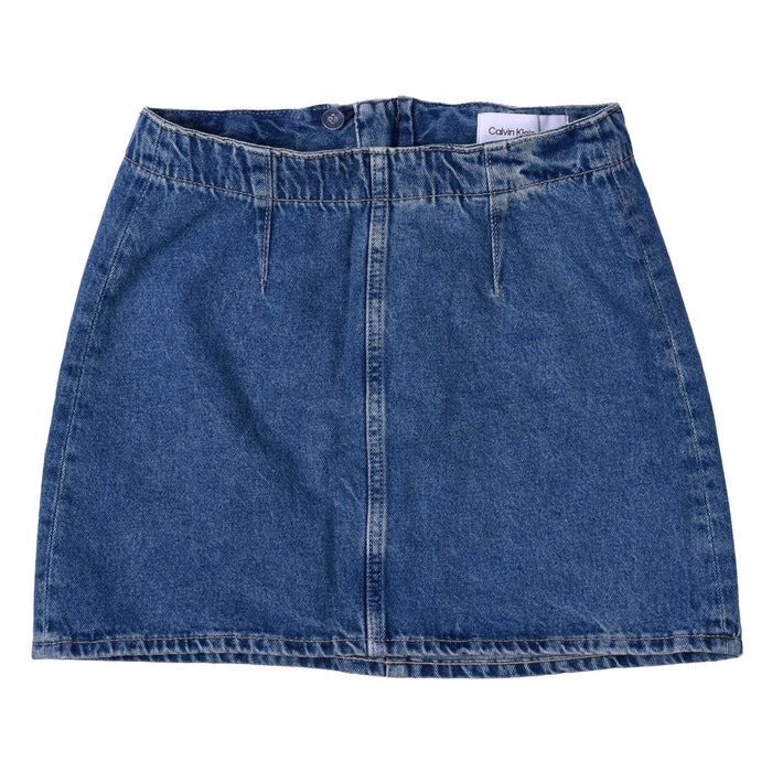 Calvin Klein Jeansrock Darted blau regular fit Damen 26