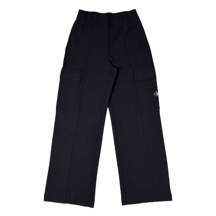 Calvin Klein Milano Jersey Utility Pants Dusty Oliv Damen M
