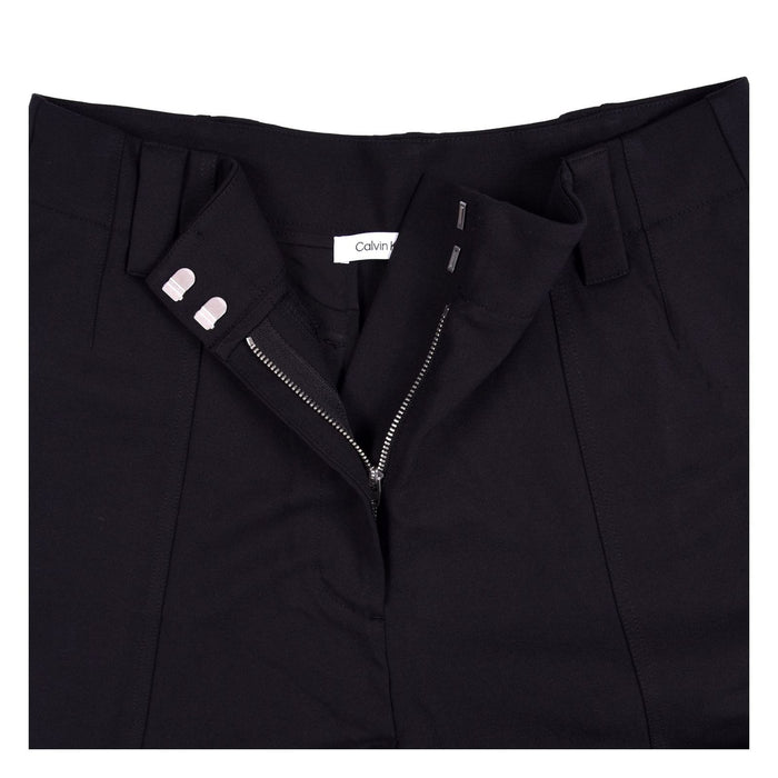 Calvin Klein Milano Jersey Utility Pants Dusty Oliv Damen M