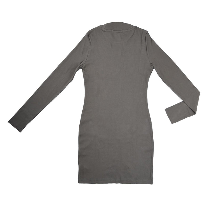 Calvin Klein Kleid für den Alltag Grün Slim Fit Damen L