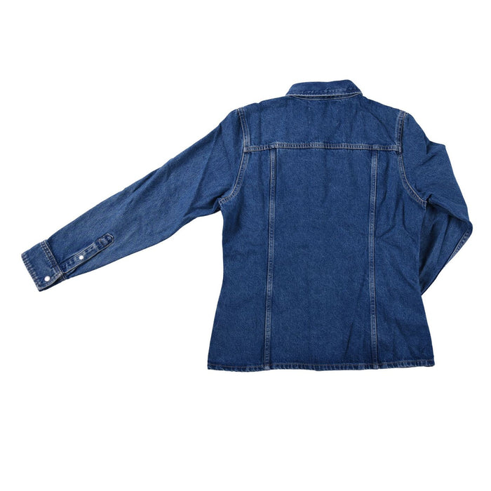 Calvin Klein Jeansbluse mit Brusttasche jeansblau Damen L