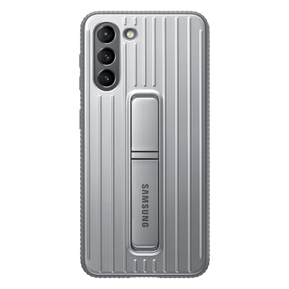 Produktbild Smartphone-Hülle - Samsung Protective Standing Cover Galaxy S21 Silver S21/S21 5G