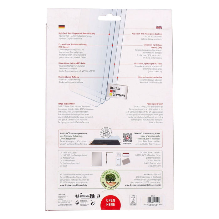 DISPLEX Tablet Panzerglas Apple iPad 7/8/9 Gen10,5 Air (3 Gen.)