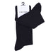Calvin Klein Classic Herren Socken 2er-Pack Schwarz 39/42