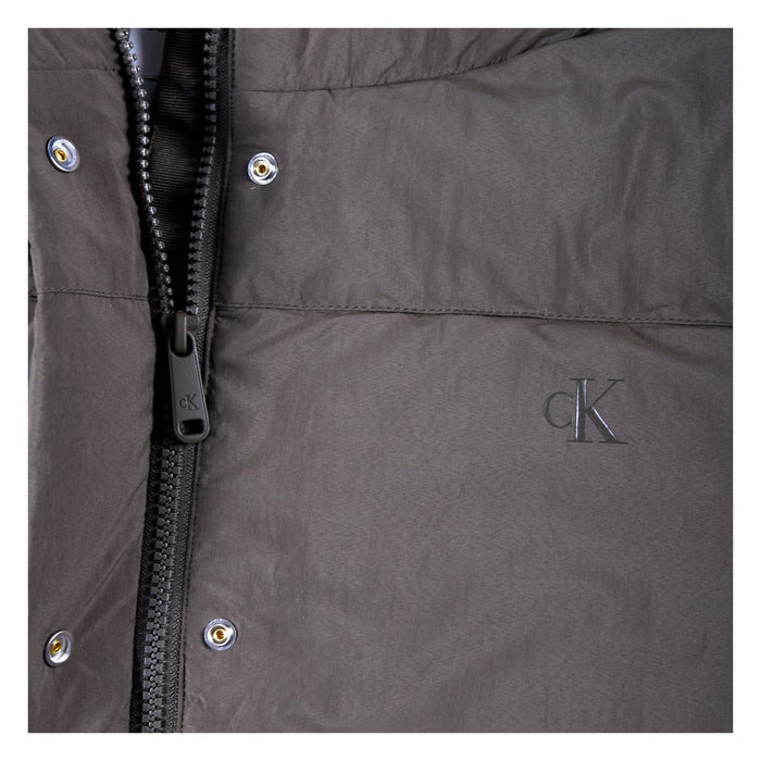 Calvin Klein Jeans Relaxed Puffer Jacket Damen Daunenjacke Grau M