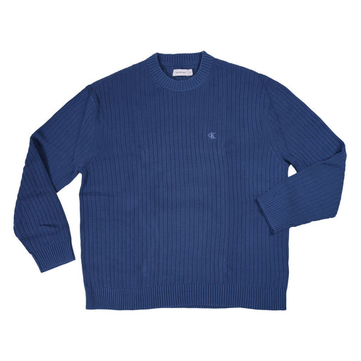 Produktbild Sweatshirt - Calvin Klein Jeans Linear Sweater Herren Pullover blau XXL