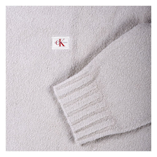 Produktbild Sweater - Calvin Klein Jeans Linear Sweater Herren Pullover boxy fit beige L