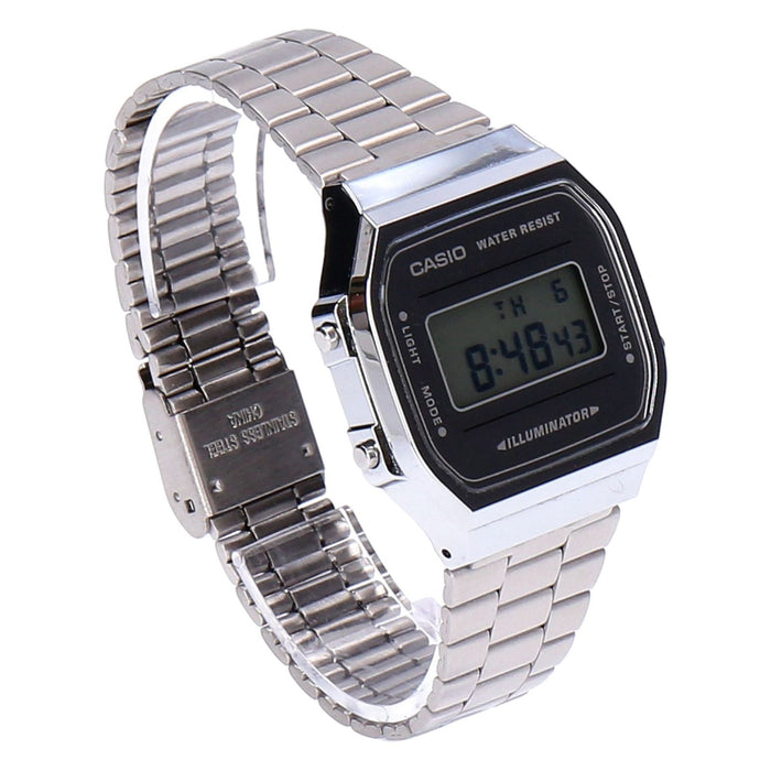 Casio Vintage Quarzuhr silber A168WEM-7EF
