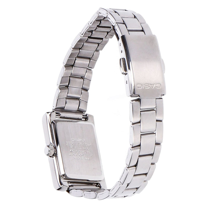Casio LTP-1234PD-7BEG Damen Armbanduhr silber