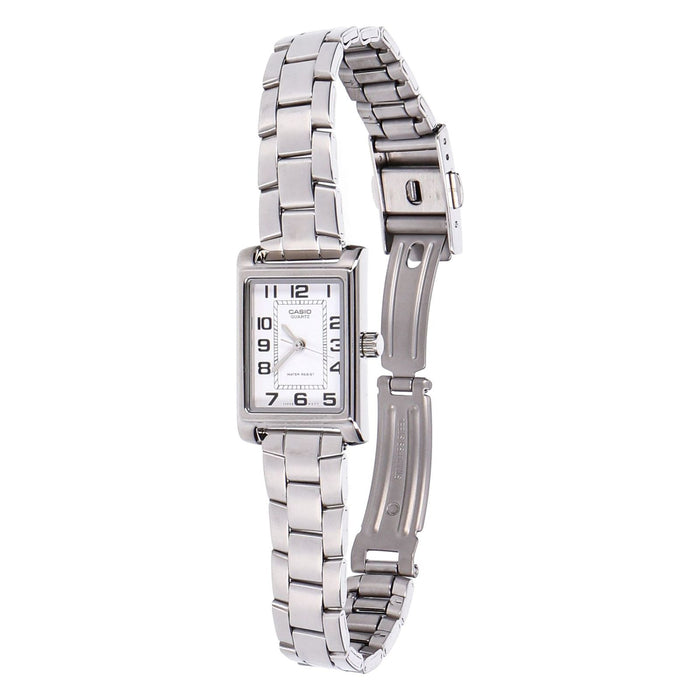 Casio LTP-1234PD-7BEG Damen Armbanduhr silber