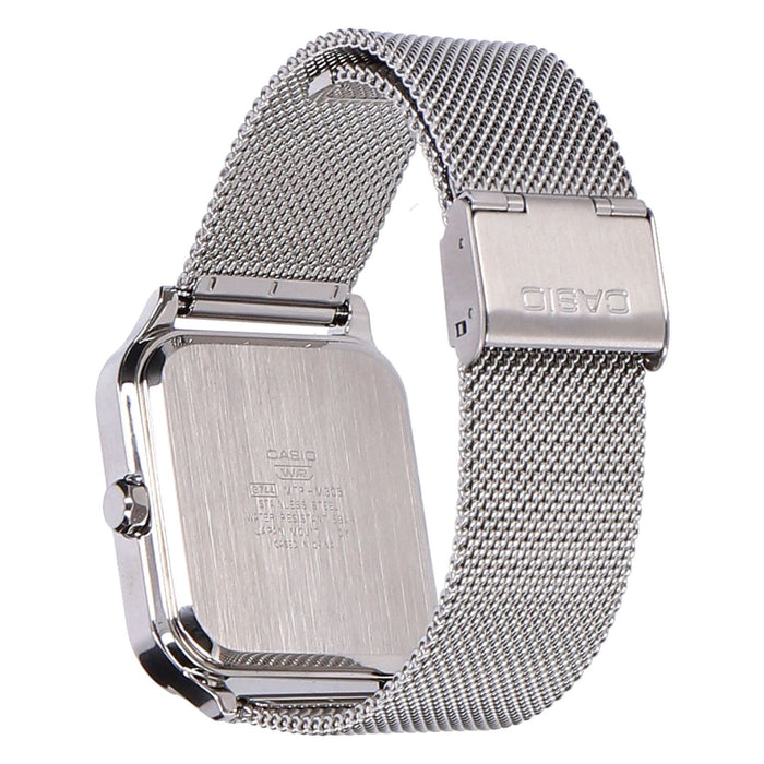 Casio Timeless Collection MTP-M305M-1AVER silber Edelstahl Herren Armbanduhr