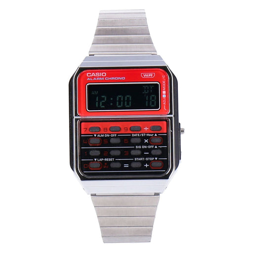 Produktbild Quarzuhr - Casio Vintage Edgy CA-500WE-4BEF Herren Armbanduhr silber