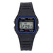 Casio Collection F-91W-1YEG schwarz/schwarz