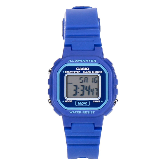 Casio Timeless Collection LA-20WH-2AEF Blau Damen Armbanduhr
