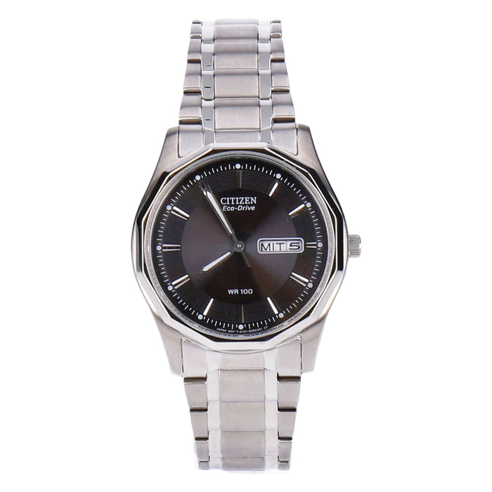 Citizen Eco Drive Herrenuhr BM8430-59EE Edelstahl silber