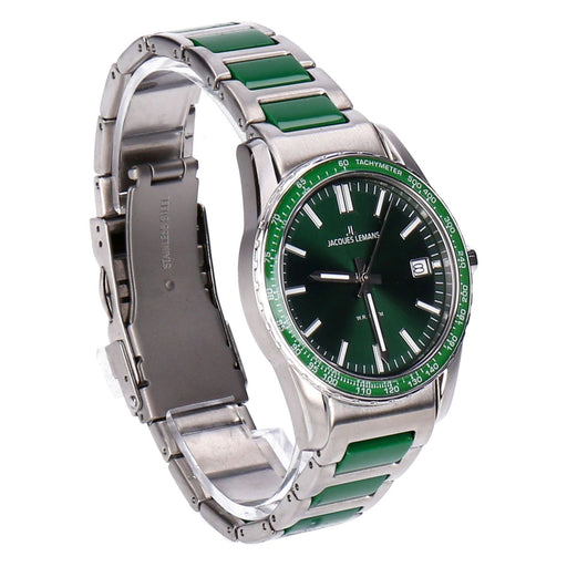 Produktbild Quarzuhr - Jacques Lemans Liverpool 1-2060J Damen grün