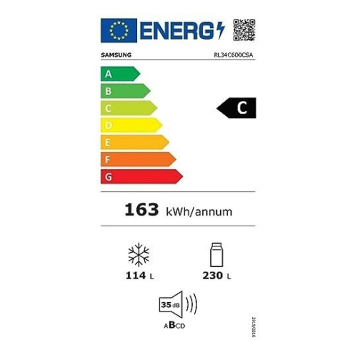 Samsung RL-34C600CSA Kühl-/Gefrierkombination