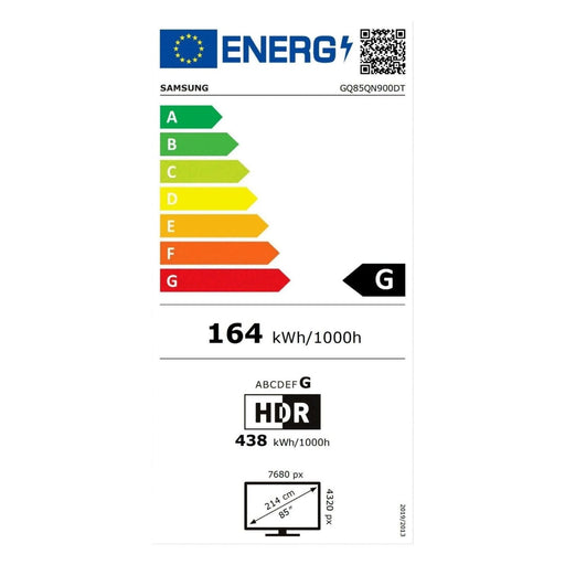 Produktbild LED-Fernseher - Samsung GQ85QN900DTXZG AI Neo QLED TV 85 Zoll 8K