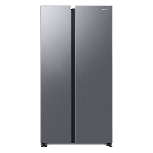 Produktbild Side-by-Side - Samsung RS66DG813CS9 Side-by-Side Kühlkombination Freistehend 652 l C Edelstahl