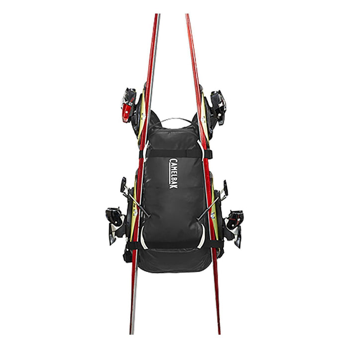 CamelBak Powderhound 12L Winterrucksack mit 2L Trinkblase Schwarz, Weiß