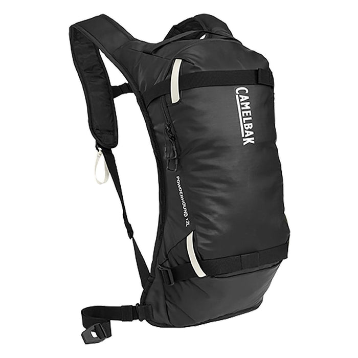 CamelBak Powderhound 12L Winterrucksack mit 2L Trinkblase Schwarz, Weiß