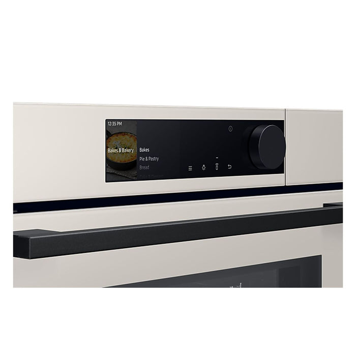 Samsung NV7B6675CDN/U1 BESPOKE Pyrolyse Einbaubackofen 76L Beige