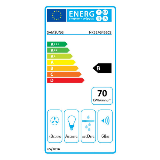 Produktbild Dunstabzugshaube - Samsung NK52FG455CS Dunstabzugshaube Einbau