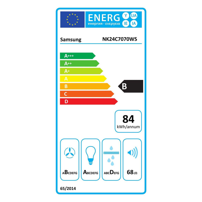 Samsung NK24C7070WS/UR Dunstabzugshaube Silber
