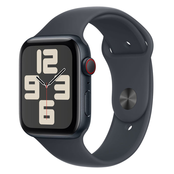 Apple Watch SE 2.Gen. 44mm GPS + 4G Mitternacht Aluminiumgehäuse mit Sportarmband Mitternacht M/L