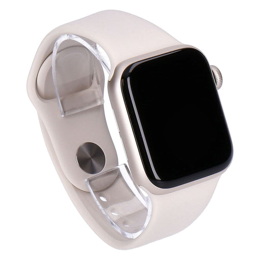Produktbild Smartwatch - Apple Watch SE (Gen.2) 40mm GPS + 4G Starlight Aluminiumgehäuse mit Sportarmband S/M