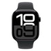 Apple Watch Series 10 46mm GPS + 4G Diamantschwarz Aluminiumgehäuse, Sportarmband Schwarz M/L