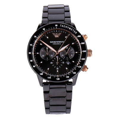 Emporio  Armbanduhr Herren schwarz