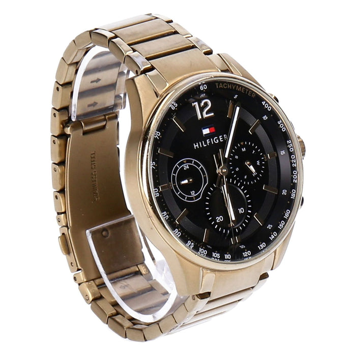 Tommy Hilfiger Max Chronograph Herren Gold Edelstahl