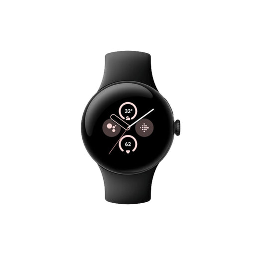 Produktbild Smartwatch - Google Pixel Watch 2 4G 41mm Matte Black Sportarmband Obsidian