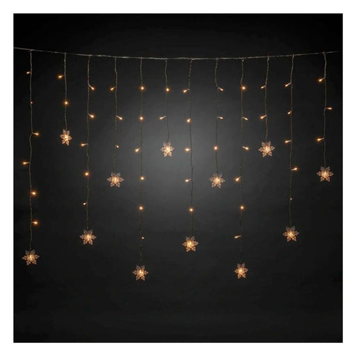 Produktbild LED-Lichtervorhang - Konstsmide LED-Lichtervorhang, klar, Kabellänge: 10 m