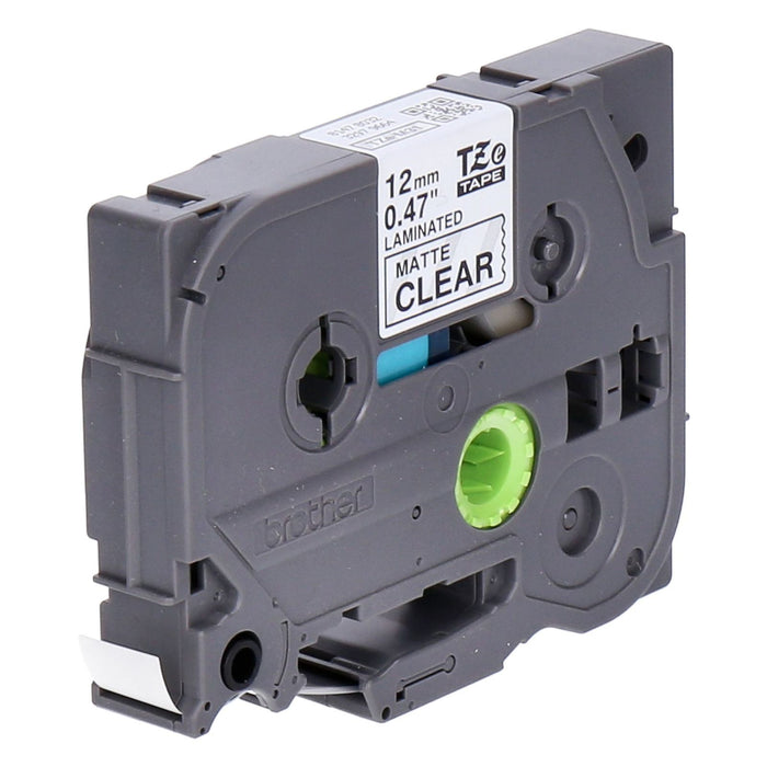 Brother TZEM31 P-Touch schwarz auf clear-matt 12mm