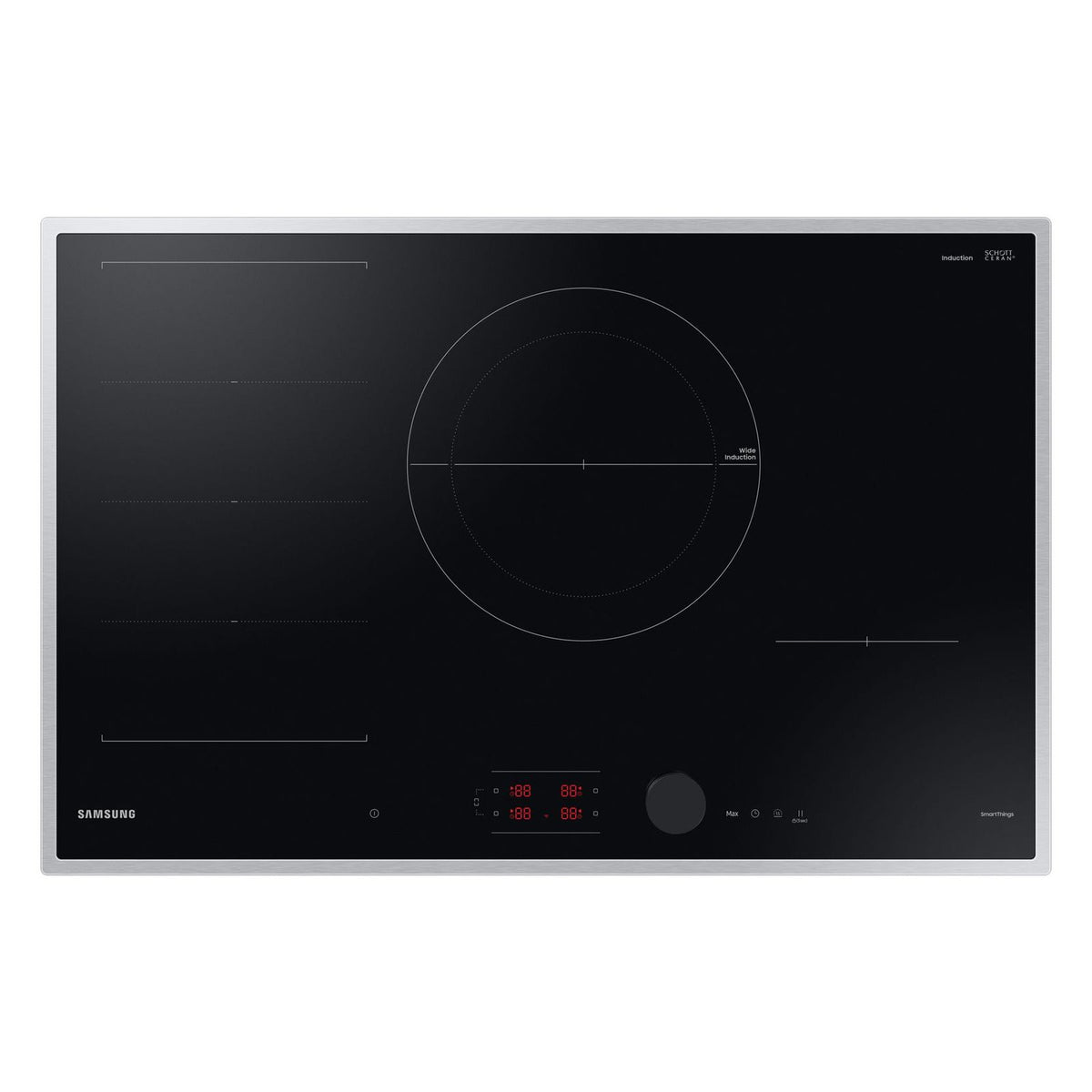 Produktbild Induktions-Kochfeld - Samsung NZ84C6058HK/U1 Induktionskochfeld autark