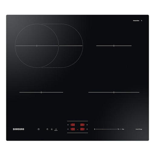 Produktbild Induktions-Kochfeld - Samsung NZ64B4016FK/U1 Induktionskochfeld Autarkes Glaskeramik Schwarz 60 cm