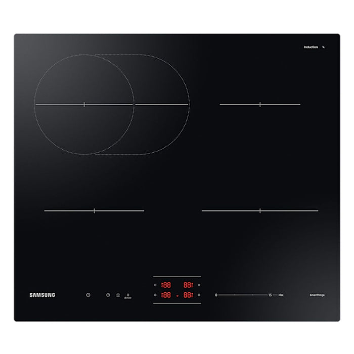 Samsung NZ64B4016FK/U1 Induktionskochfeld Autarkes Glaskeramik Schwarz 60 cm