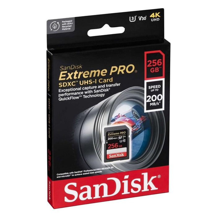 SanDisk Extreme PRO 256GB SDXC 200MB/s