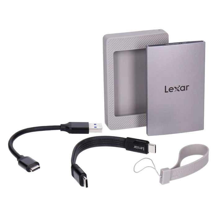 Lexar ES4 ext. Portable SSD 1TB grau Magnetic Set