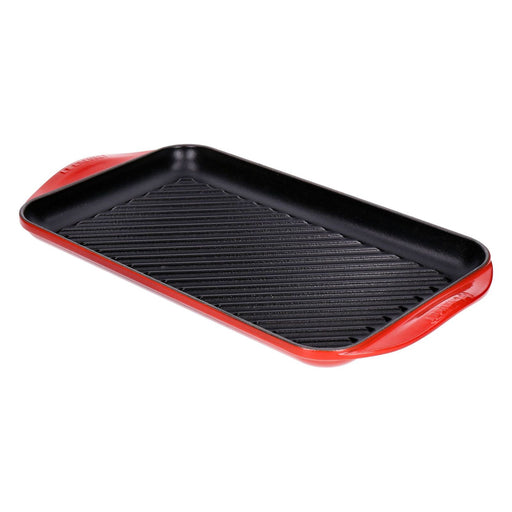 Produktbild Grillpfanne - Le Creuset Grillplatte extragroß kirschrot