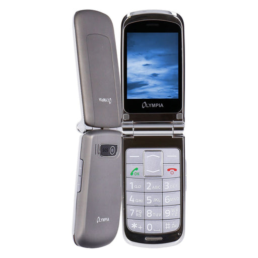 Produktbild Notebook - Olympia Style Plus Dual-Sim Großtastentelefon Silber