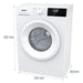 Gorenje G200 WNHPI74SCPS/DE Waschmaschine Frontlader 7kg 60cm 1400U/min Weiß