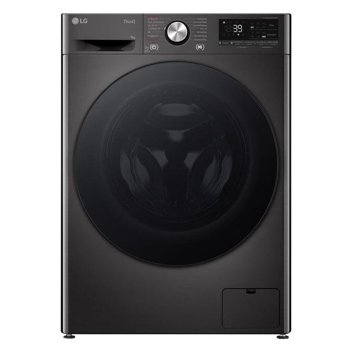 LG F4WR709YB Waschmaschine 9kg platinum black mit AI DD® & TurboWash®360°