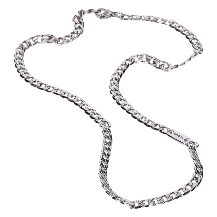 Breil Groovy Halskette Herren Edelstahl One Size