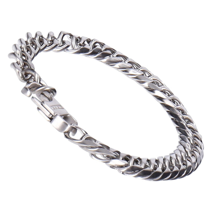 Breil Armband GRITTY Herren Stahl Silber 22 cm